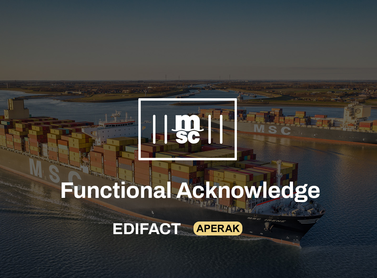 functional acknowledge edifact
